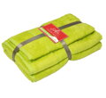 2 SET BAMBOO Apple Green | Uterák 50x100, veľká osuška 100x150