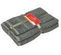 2 SET BAMBOO Frost Grey | Uterák 50x100, veľká osuška 100x150