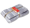 2 SET BAMBOO Grey Blue | Uterák 50x100, veľká osuška 100x150