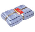 2 SET BAMBOO Soft Blue | Uterák 50x100, veľká osuška 100x150