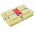 3 SET Diamond Yellow| Uteráčik 50x30, uterák 50x70, osuška 70x140