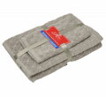 3 SET Diamond Shadow Grey | Uteráčik 50x30, uterák 50x70, osuška 70x140