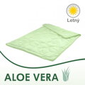 Paplón na francúzske dvojlôžko Aloe Vera |210x240| Letný 