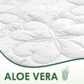 Vankúš s prírodnými výťažkami z Aloe vera pre hlboký a ničím nerušený spánok.