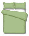 Luxusné posteľné obliečky z kvalitného bavlneného saténu v sviežom zelenom prevedení. Obliečky majú zapínanie na zips.