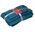 3 SET Waves Caribean Blue| Uteráčik 50x30, uterák 50x70, osuška 70x140