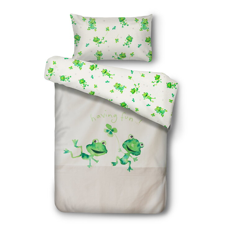 frog baby bedding