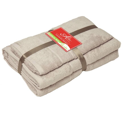 2 SET BAMBOO Orchid Tint | Uterák 50x100, veľká osuška 100x150