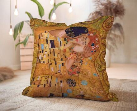 Vankúš Gustav Klimt - KISS