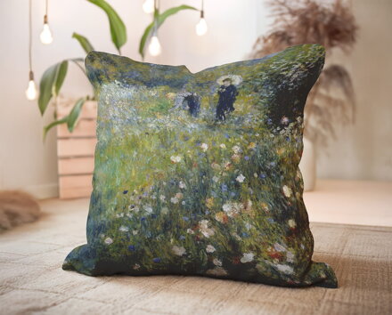 Vankúš AUGUSTE RENOIR - Žena v záhrade