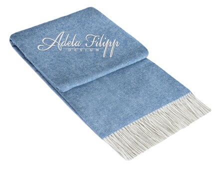 Kašmírová deka ANDORA  Forever Blue UNI