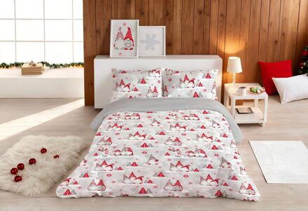 Vianočné obliečky ZIMNÁ ROZPRÁVKA Grey