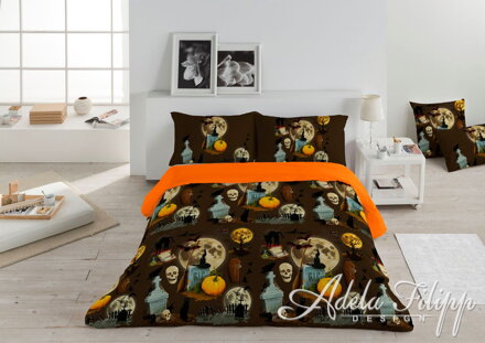 Slovenské obliečky Strašidlá Orange