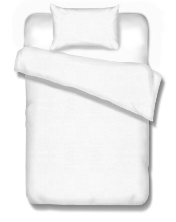 Flanelové obliečky White