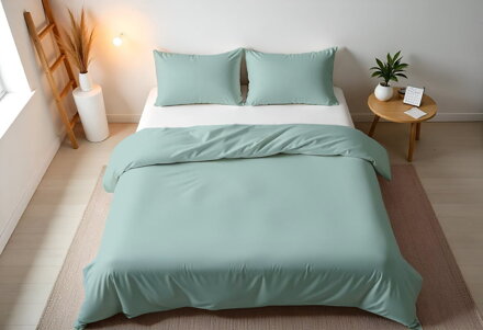 Jednofarebné obliečky HAZE BLUE