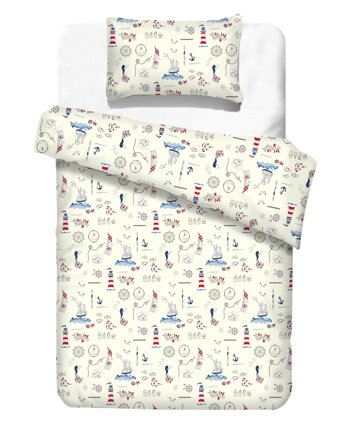 Kids  bedding LIGHT HOUSE Beige