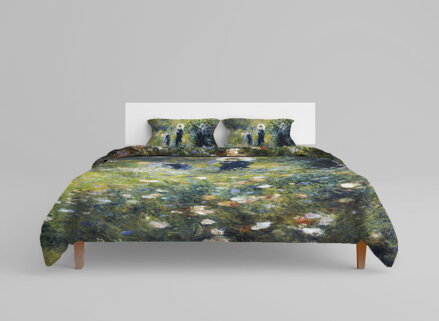 Makosaténové obliečky Auguste Renoir - Žena v záhrade