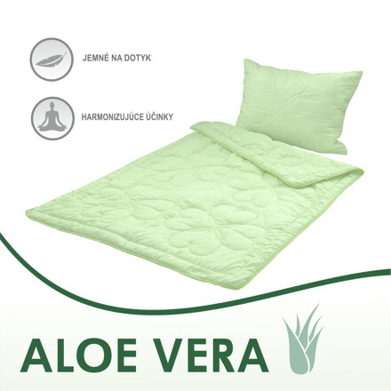 Set Aloe Vera Green| 70x90 + 140x200 cm