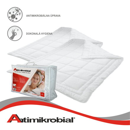 Set Antimikrobial Thermo |2x 140x200 cm | 1200 g