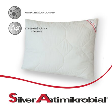 Vankúš Silver Antimikrobial 50x70 cm