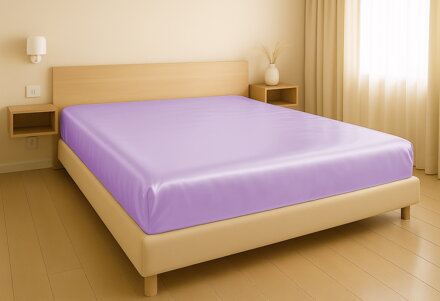 Saténové prestieradlo LILAC