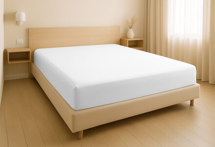 Plachta SUPER STRETCH Jersey Biela