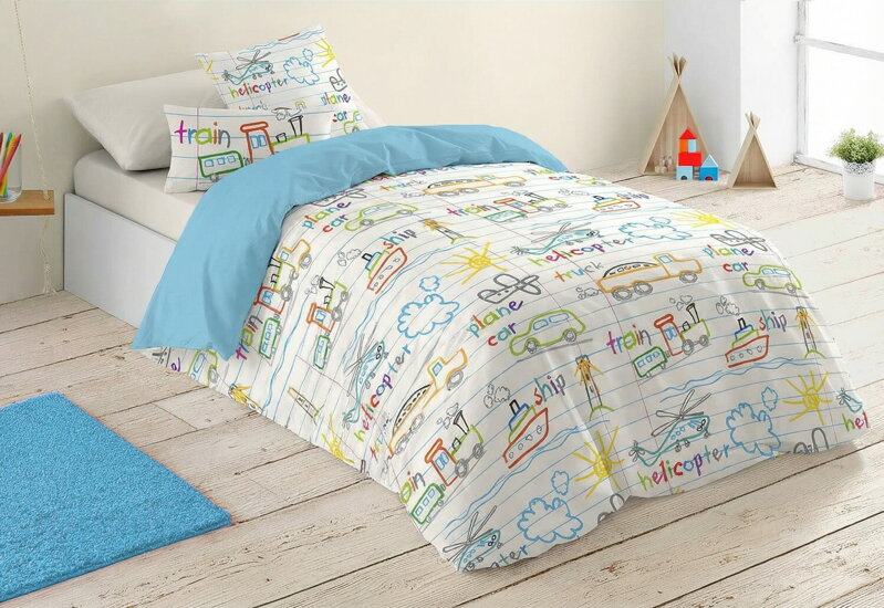 Slovenské obliečky TRAVELER Blue