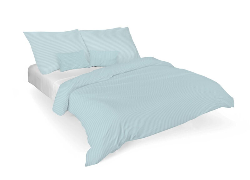 Damaškové obliečky VIENNA Svetlo modrá