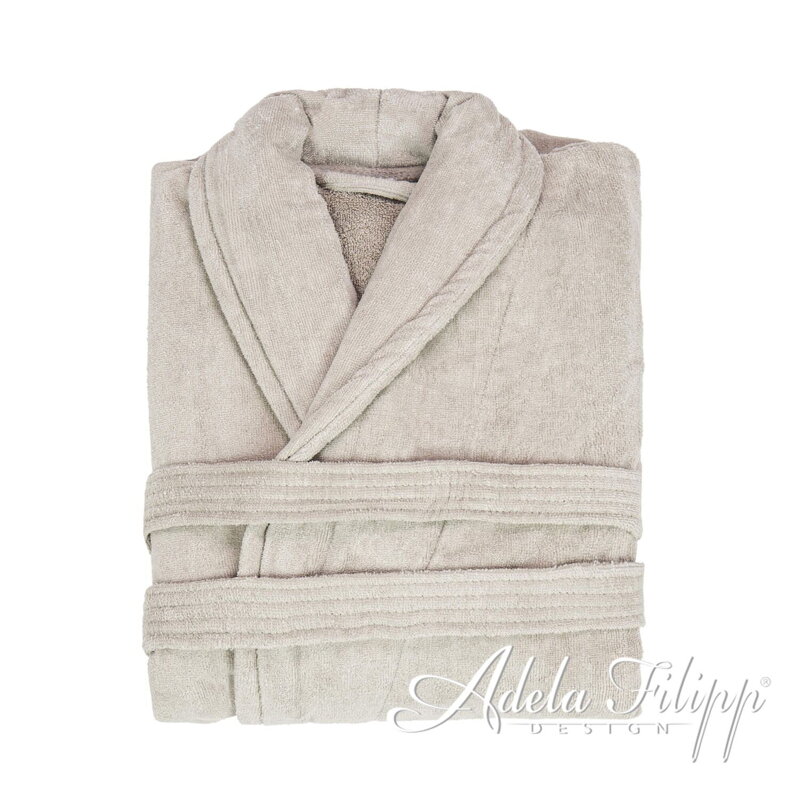 Župan Velur Taupe | 100% Bavlna Župan Velur Taupe | 100% Bavlna