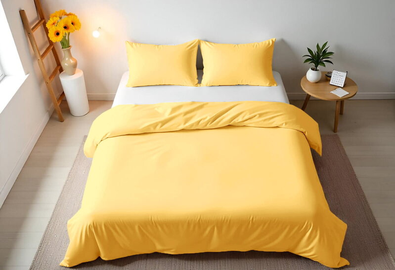 Jednofarebné obliečky YELLOW