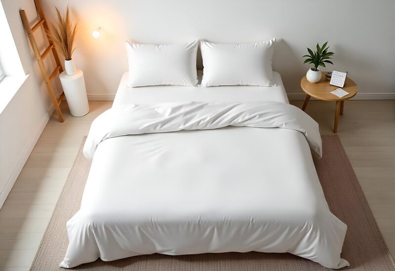 Jednofarebné obliečky WHITE