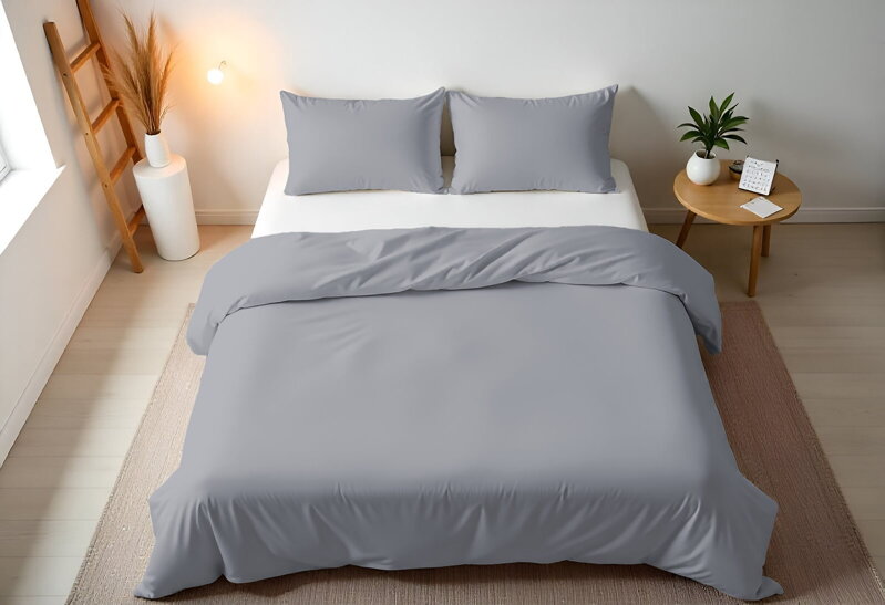 Jednofarebné obliečky LIGHT GREY