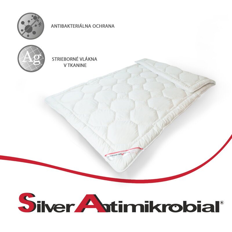 Paplón Silver Antimikrobial | 140x200 cm | 1000g Paplón Silver Antimikrobial | 140x200 cm | 1000g