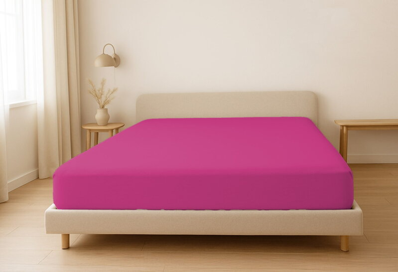 Napínacie prestieradlo JERSEY FUCHSIOVÁ