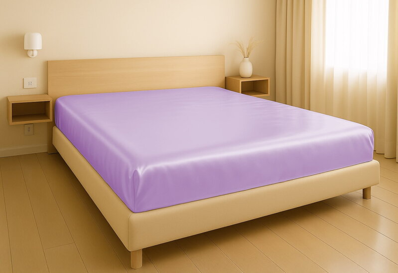 Saténové prestieradlo LILAC